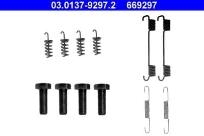 Aksesuar seti, El freni pabucu — görsel 1