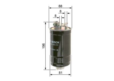 Yakıt filtresi — görsel 1