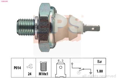 Yağ basınç şalteri Made in Italy - OE Equivalent