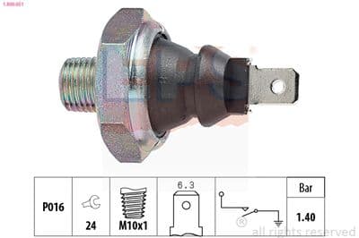 Yağ basınç şalteri Made in Italy - OE Equivalent
