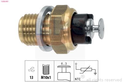 Sensör, yağ sıcaklığı Made in Italy - OE Equivalent — görsel 1
