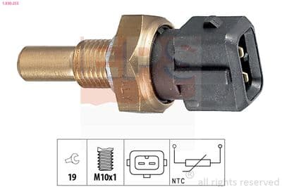 Sensör, yağ sıcaklığı Made in Italy - OE Equivalent — görsel 1