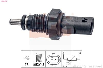 Sensör, yağ sıcaklığı Made in Italy - OE Equivalent — görsel 1
