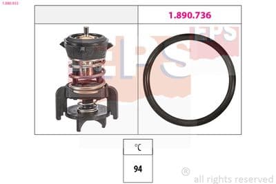 Termostat, soğutma sıvısı Made in Italy - OE Equivalent