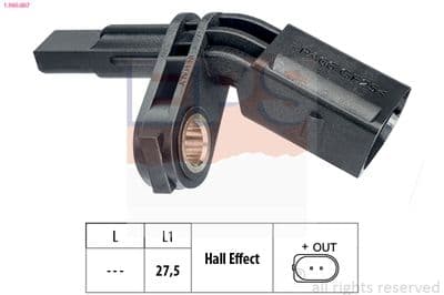 Tekerlek hız sensörü Made in Italy - OE Equivalent