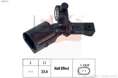Tekerlek hız sensörü Made in Italy - OE Equivalent