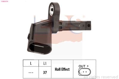 Tekerlek hız sensörü Made in Italy - OE Equivalent