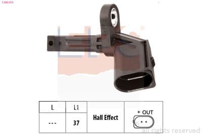 Tekerlek hız sensörü Made in Italy - OE Equivalent