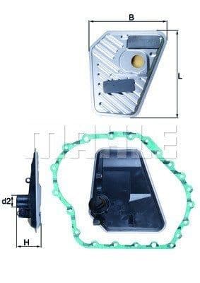 Hidrolik filtre, otomatik şanzıman — görsel 1