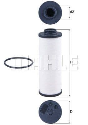 Hidrolik filtre, otomatik şanzıman — görsel 1