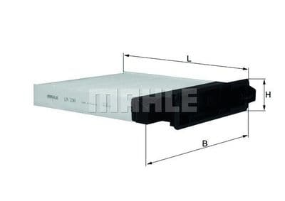Filtre, kabin havası — görsel 1