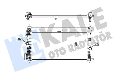 Motor su radyatörü — görsel 1