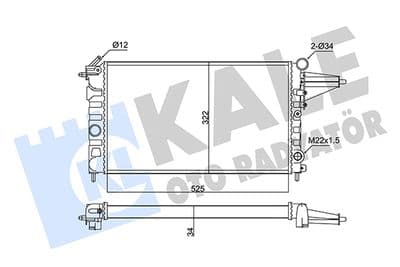 Motor su radyatörü — görsel 1