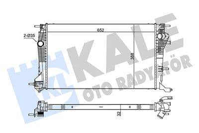 Motor su radyatörü — görsel 1