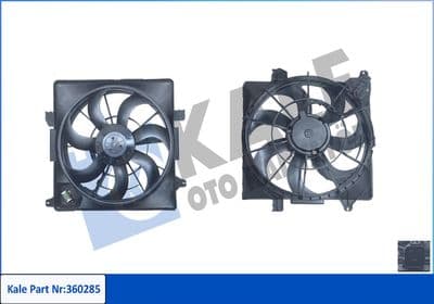Fan, motor soğutması