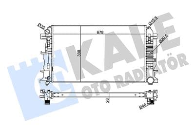 Motor su radyatörü — görsel 1