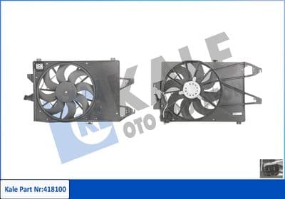 Fan, motor soğutması