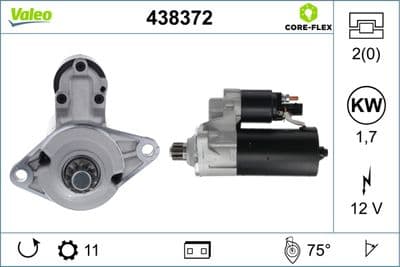 Marş motoru VALEO CORE-FLEX