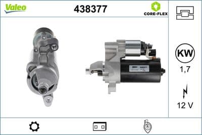Marş motoru VALEO CORE-FLEX