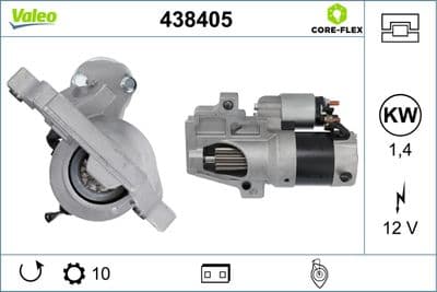 Marş motoru VALEO CORE-FLEX
