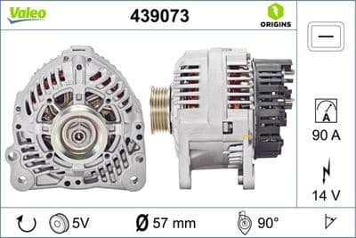 Alternatör VALEO ORIGINS NEW OE TECHNOLOGY