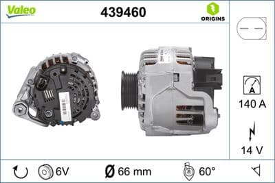 Alternatör VALEO ORIGINS NEW OE TECHNOLOGY