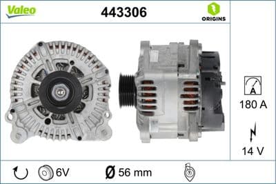 Alternatör VALEO ORIGINS