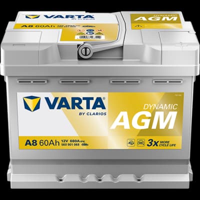 Marş motoru aküsü DYNAMIC AGM