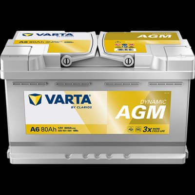 Marş motoru aküsü DYNAMIC AGM