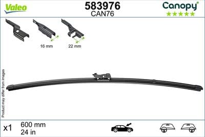Silecek süpürgesi CANOPY