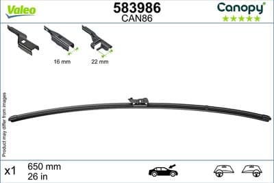 Silecek süpürgesi CANOPY