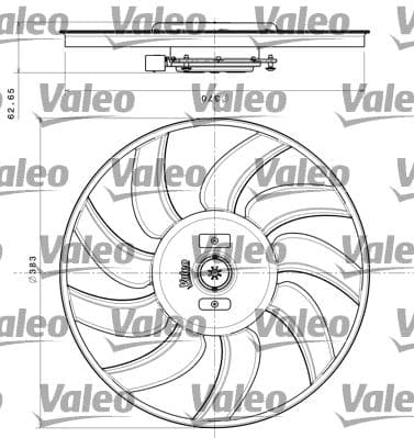 Fan, motor soğutması