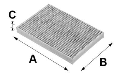 Filtre, kabin havası VALEO PROTECT
