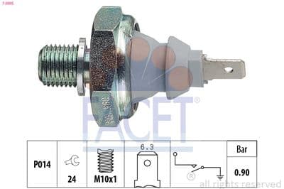 Yağ basınç şalteri Made in Italy - OE Equivalent