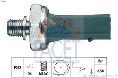 Yağ basınç şalteri Made in Italy - OE Equivalent