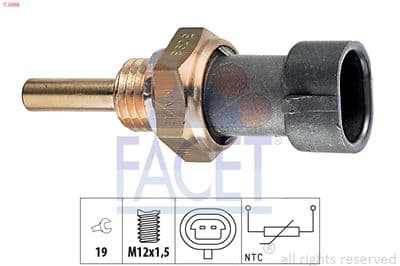 Sensör, yağ sıcaklığı Made in Italy - OE Equivalent — görsel 1