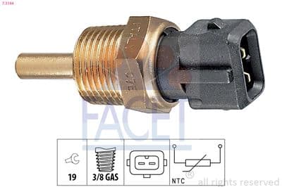 Sensör, yağ sıcaklığı Made in Italy - OE Equivalent — görsel 1