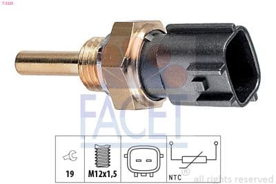 Sensör, yağ sıcaklığı Made in Italy - OE Equivalent — görsel 1