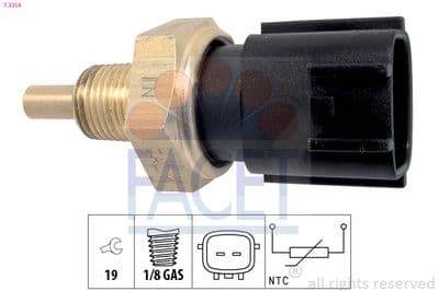 Sensör, yağ sıcaklığı Made in Italy - OE Equivalent — görsel 1