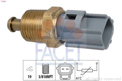 Sensör, yağ sıcaklığı Made in Italy - OE Equivalent — görsel 1