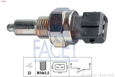 Şalter, geri vites lambası Made in Italy - OE Equivalent