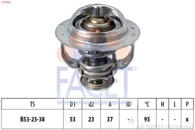 Termostat, soğutma sıvısı Made in Italy - OE Equivalent