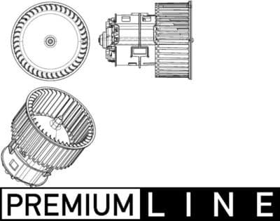 Kalorifer motoru BEHR *** PREMIUM LINE ***