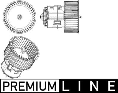 Kalorifer motoru BEHR *** PREMIUM LINE ***
