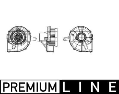 Kalorifer motoru BEHR *** PREMIUM LINE ***
