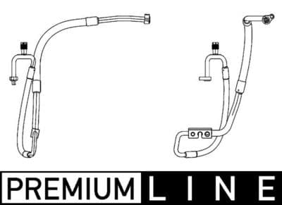 Yüksek basınç /Alçak basınç bağlantısı, Klima sistemi BEHR *** PREMIUM LINE ***