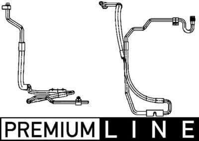 Yüksek basınç /Alçak basınç bağlantısı, Klima sistemi BEHR *** PREMIUM LINE ***