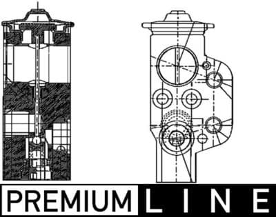 Genleşme valfi, klima sistemi BEHR *** PREMIUM LINE ***