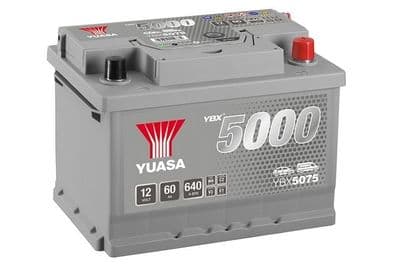 Marş motoru aküsü YBX5000 Silver High Performance SMF Batteries