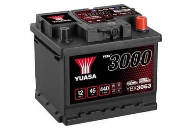 Marş motoru aküsü YBX3000 SMF Batteries